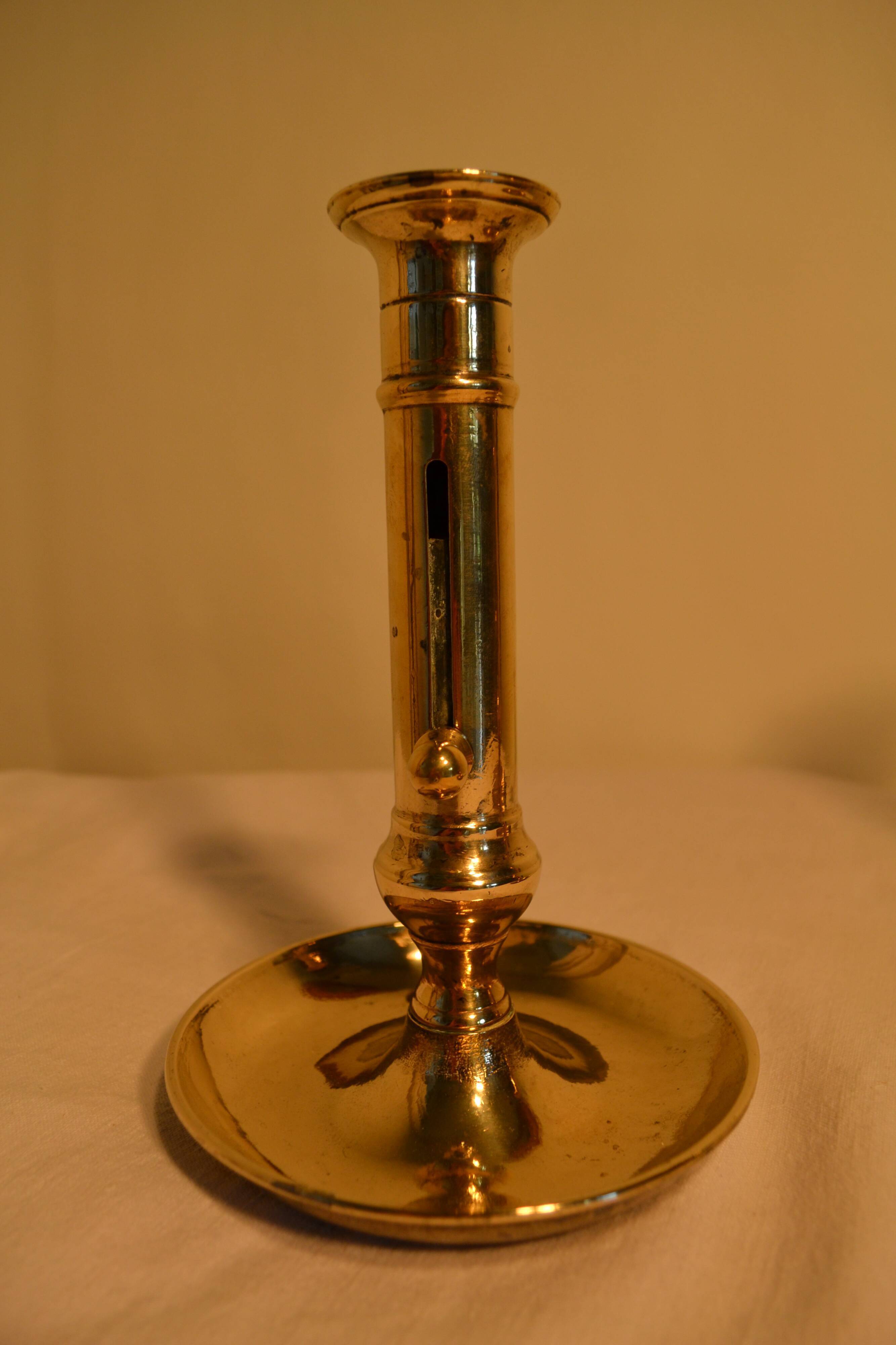 Bougeoirs laiton doré vintage