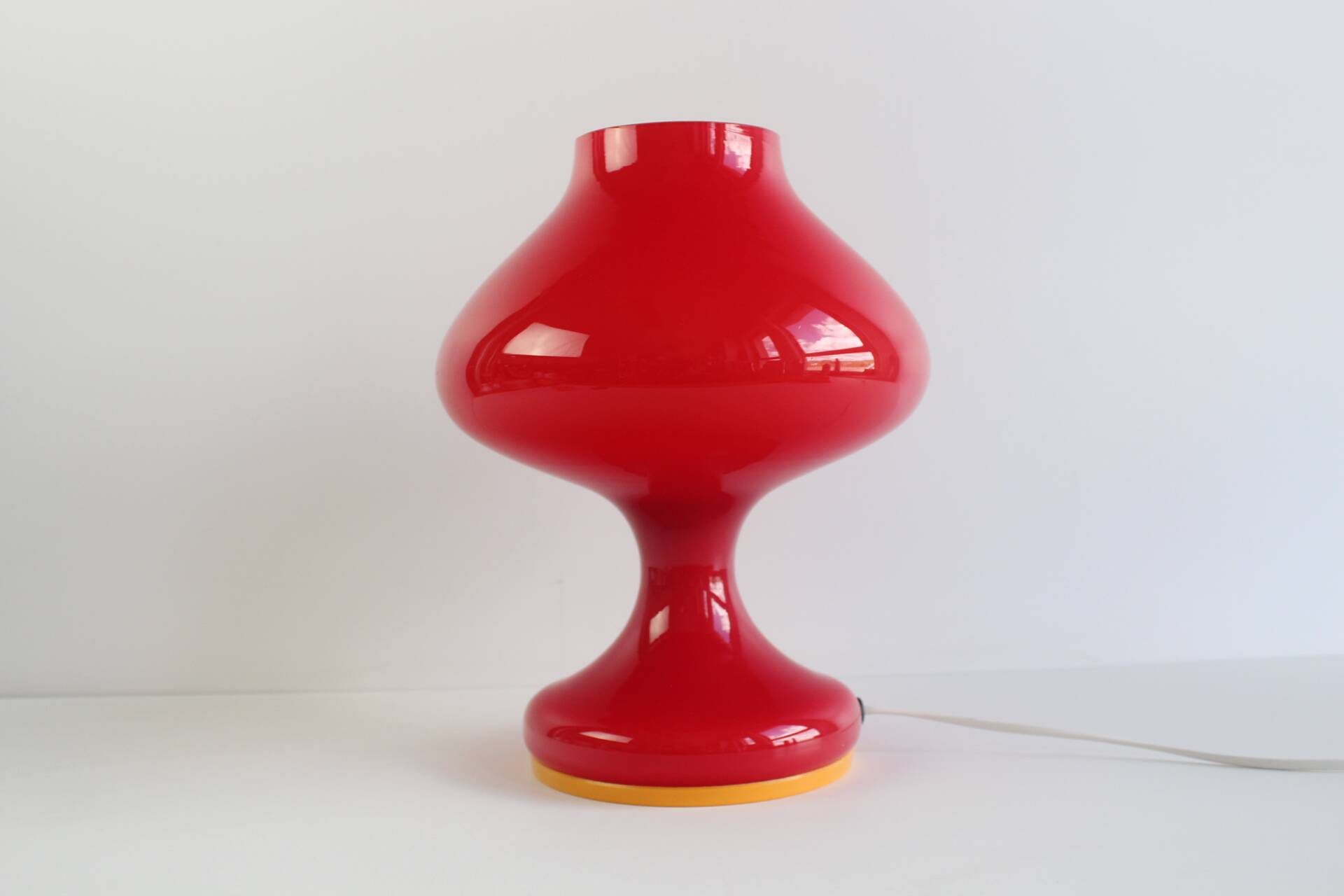 Lampe de table en verre du milieu du siècle, conçue par Stepan Tabera, années 1960