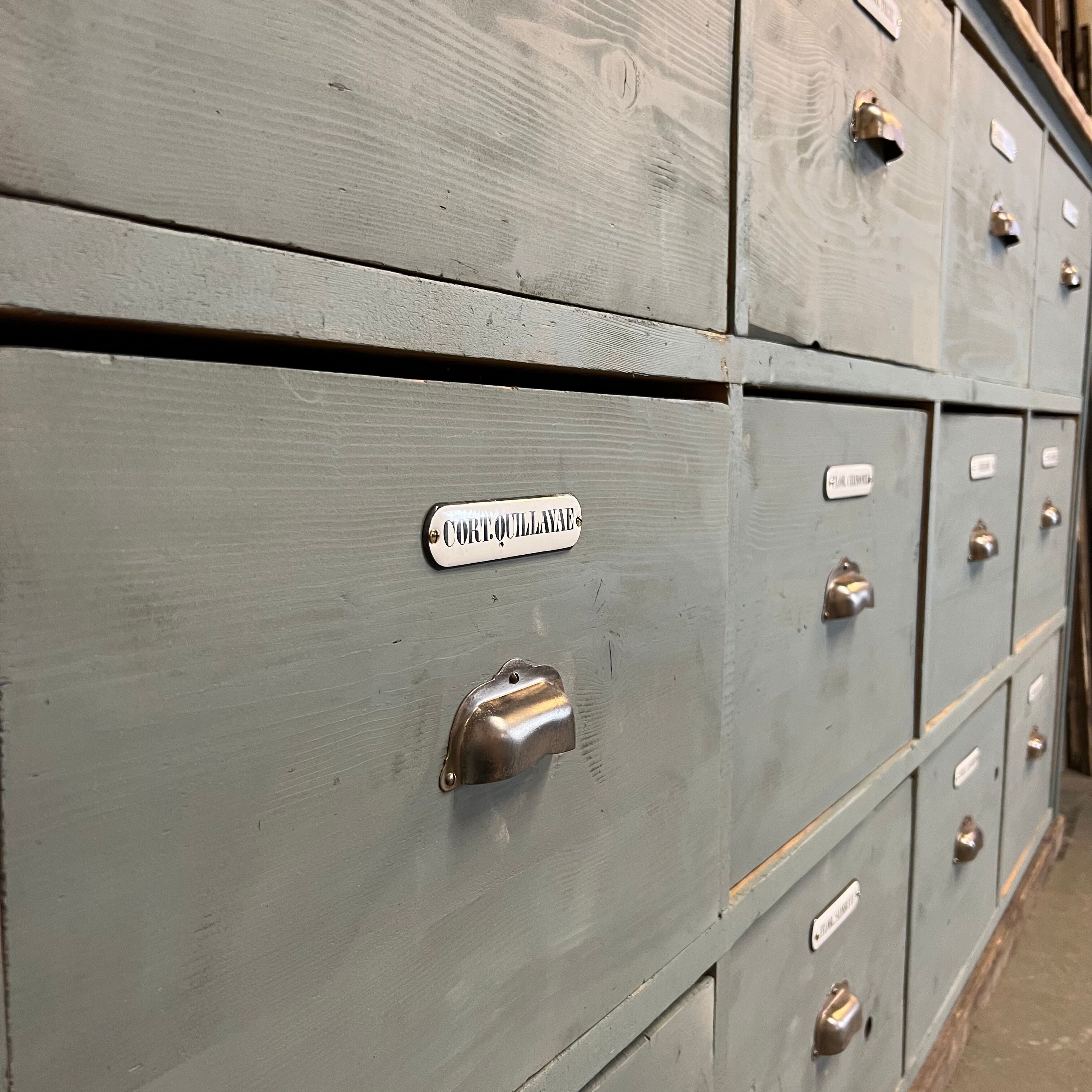 Old apothecary's furniture