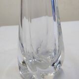 Daum crystal soliflore signed