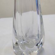 Daum crystal soliflore signed