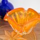 Mid-Century Orange Murano Glass Ashtray, Italy, 1970s