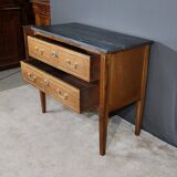 Petite commode régionale en noyer, style louis xvi – début xixe