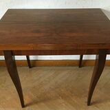 Table art deco an 50 walnut magnifying glass - 2 extensions vintage extra furniture