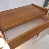Oak veneer chest of drawers from the 50s/60s