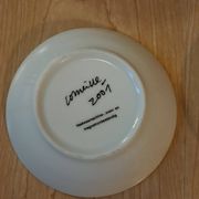 Bowl or small dish by the artist Guillaume Cornelis or Corneille from 2001.