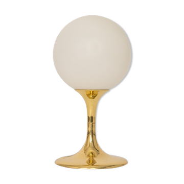 Brass table lamp by Max Bill for Temde Switzerland 1960s