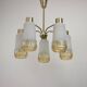 1970's Chandelier by VEB AKA Electric, Germany