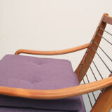 Fauteuil violet 1950