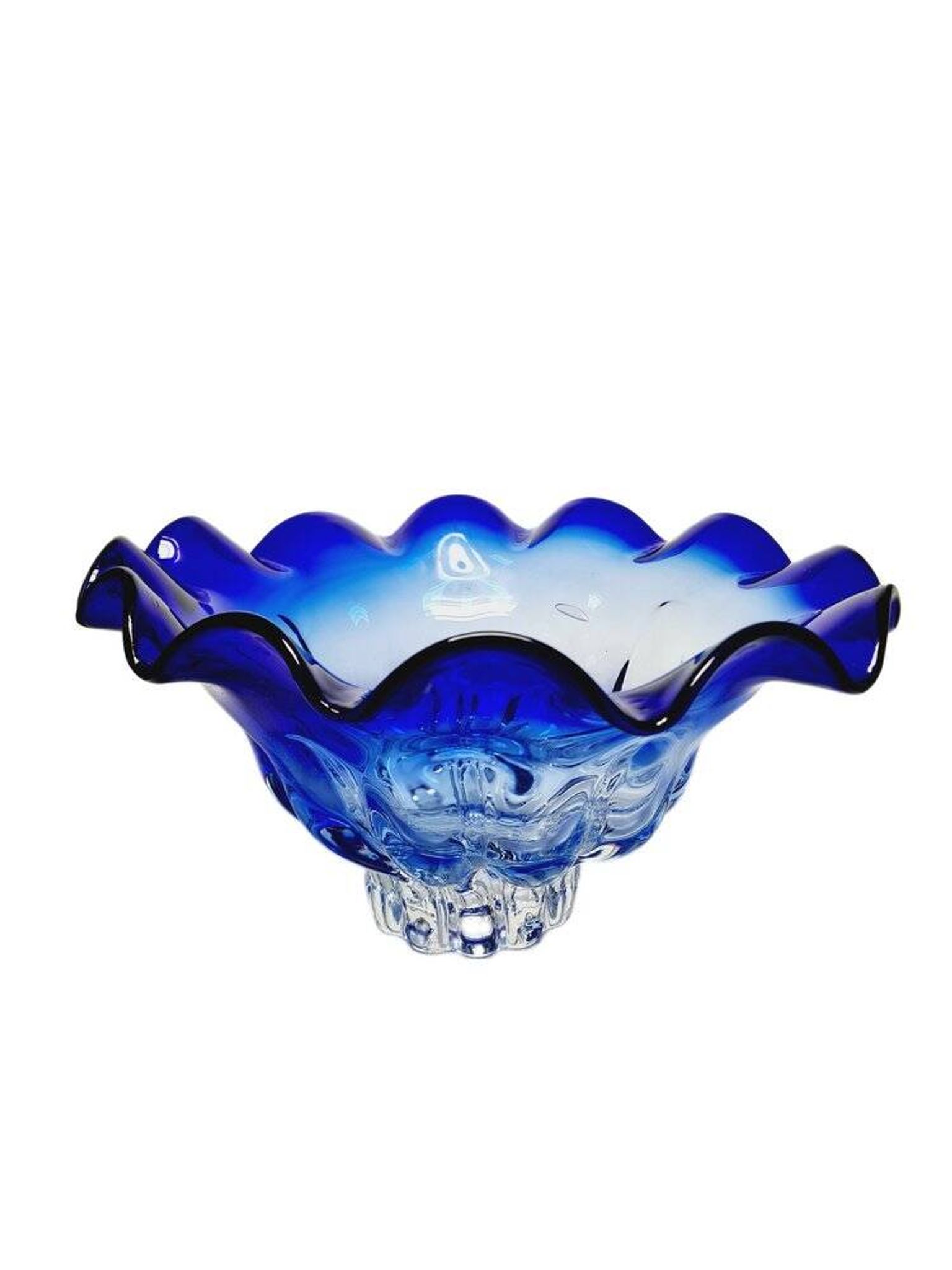 Fruit bowl attributed to J. Hospodek for Chribska Sklara, Czechoslovakia, 1960s