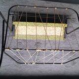 Magazine rack, in wired metal