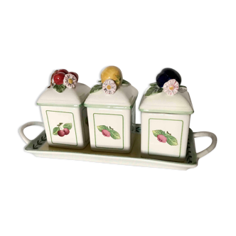 Pots à épices Villeroy et Boch