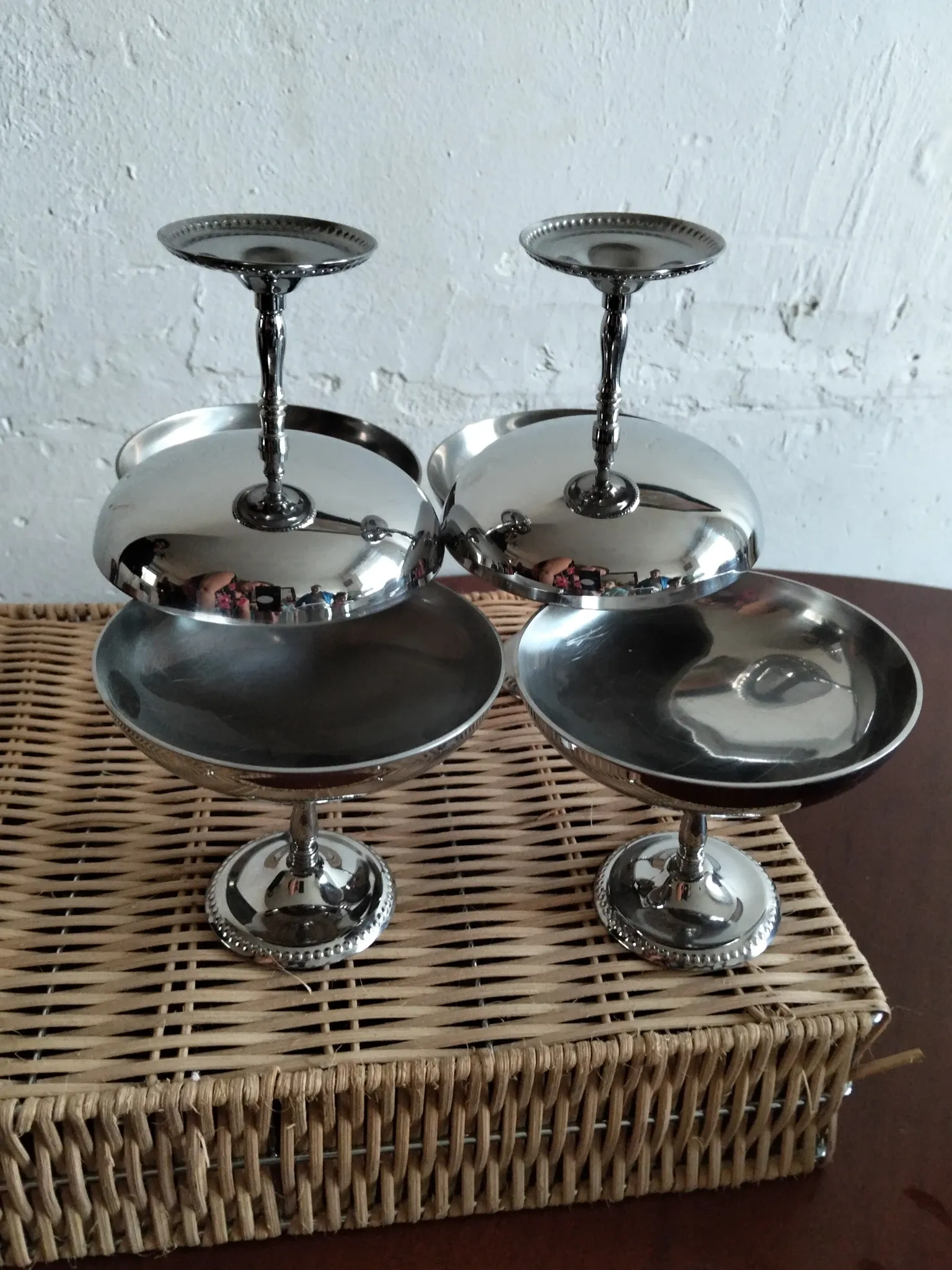 6 ice cream bowls Guy Degrenne