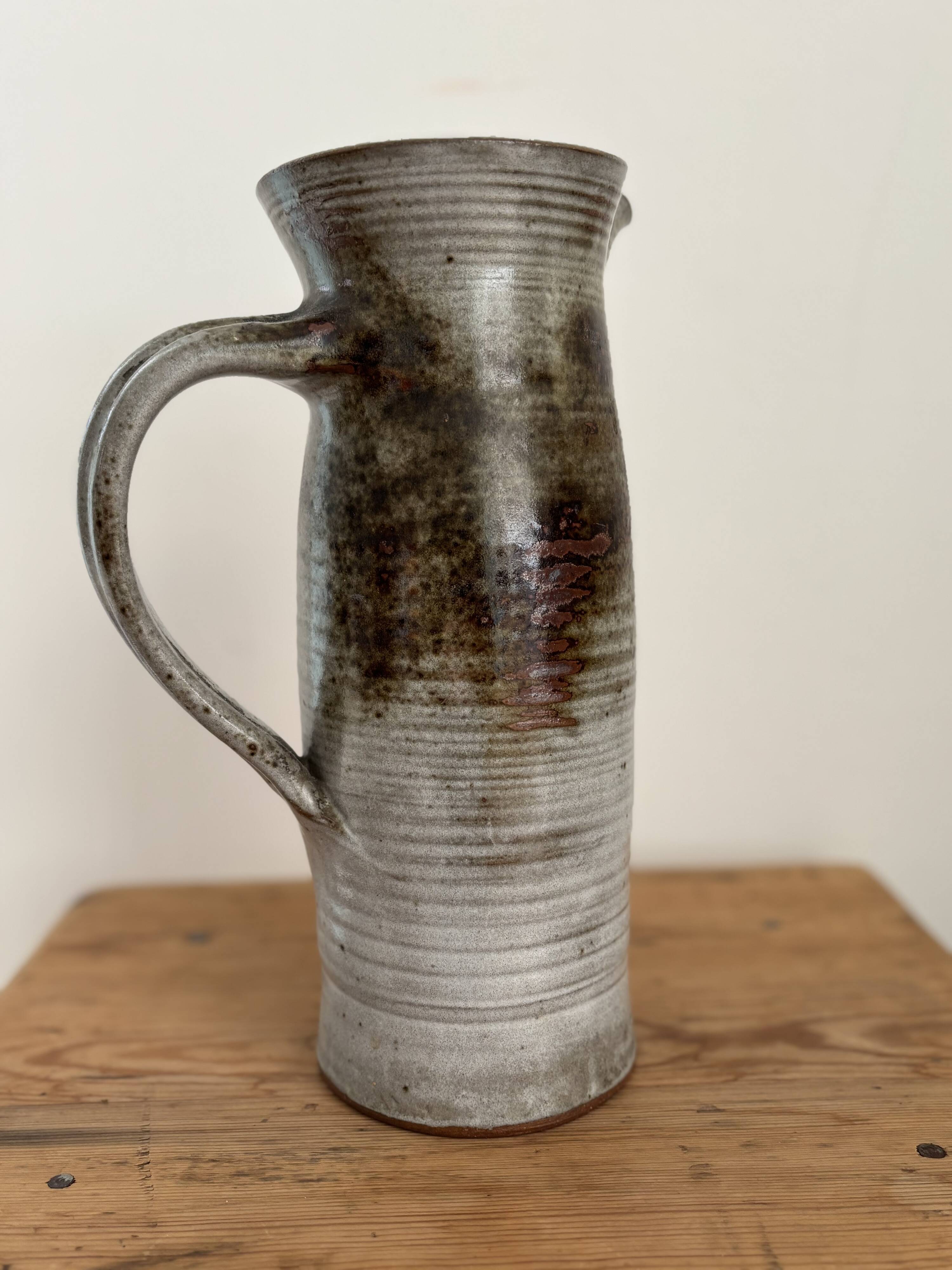 Ceramic Pitcher by Chantal and Thierry Robert – Les Grès du Loir Workshop