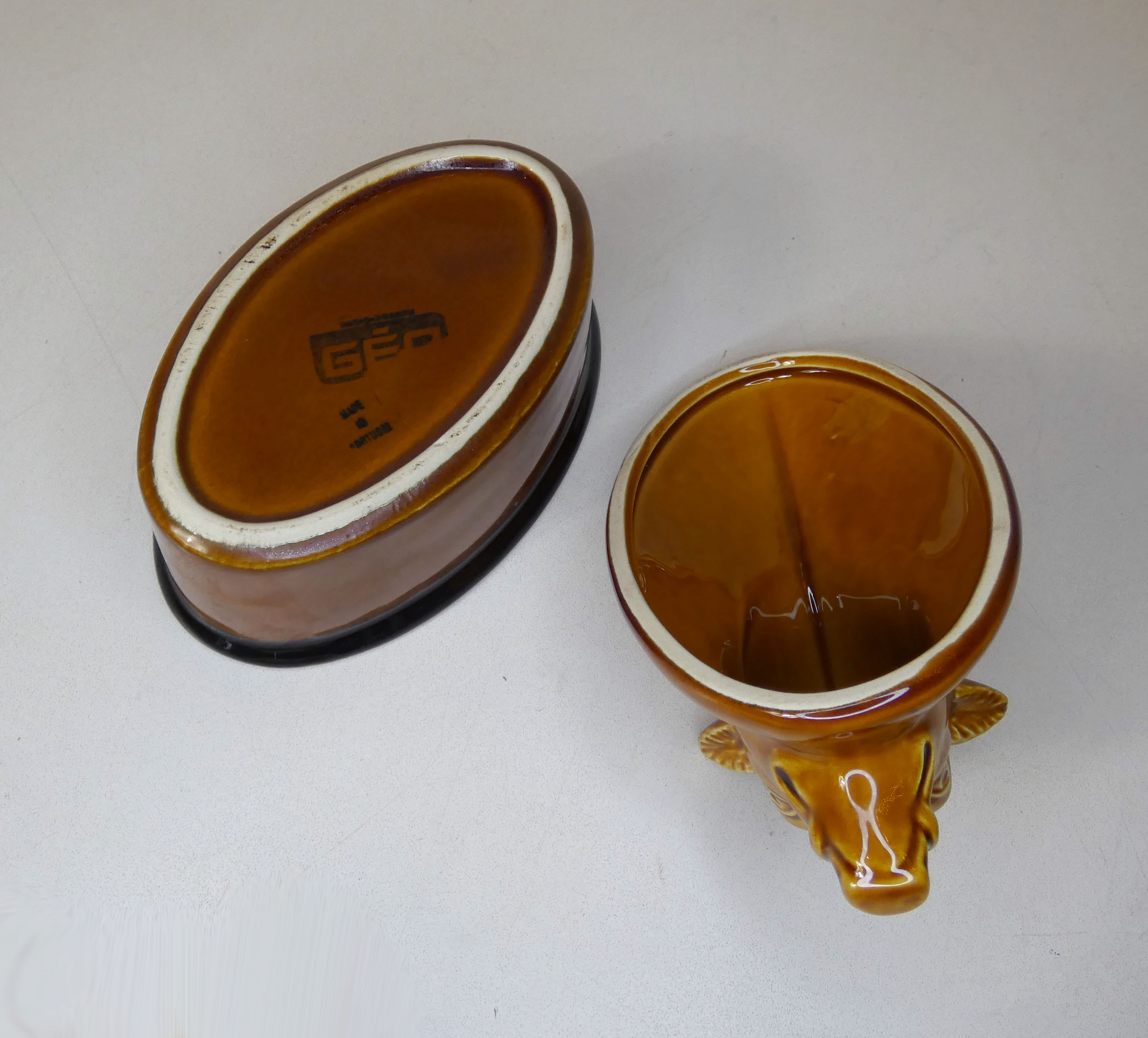 Old terrine pig slurry