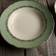 6 Villeroy & Boch deposed hollow plates in ceramics gold decoration