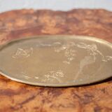 Art deco brass top