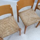 Vintage original set of 4 dining chairs