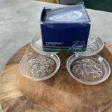 Dessous verre vintage cristal d’arques