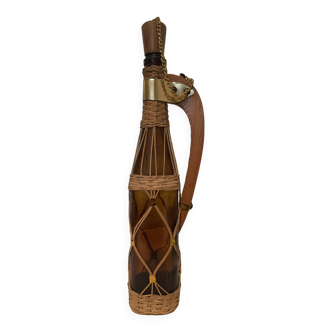Braided bottle with cap