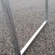 Vintage glass coffee table