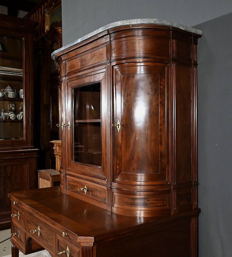 Louis XVI desk in Cuban mahogany – Late 18th century