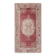Vintage Turkish Oushak Rug Handwoven 113x207 cm