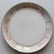 Flat round dish sandstone from niderviller vintage mesh model