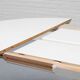 Extendable custom Knoll Tulip Dining Table, 1980