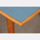 Table de repas vintage, fabrication tchèque, 1960