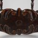 Oak carved square Side Table, Belgium 18th Century