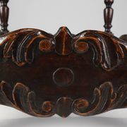 Oak carved square Side Table, Belgium 18th Century