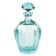 Beryl decanter, mid-century modern, turquoise glass, Moser, Czechoslovakia, 1960s