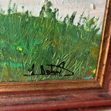 Autumn landscape signed