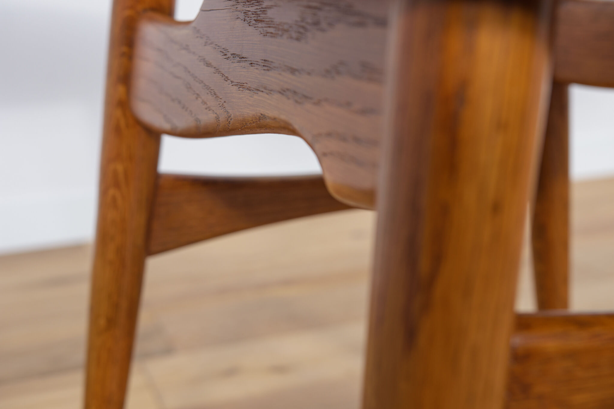 Mid century danish ch33 dining chairs by Hans J. Wegner for Carl Hansen & søn, set of 4