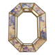 Venetian Modern Octagonal Wall Mirror, Handcrafted in Spain, Dated 1989