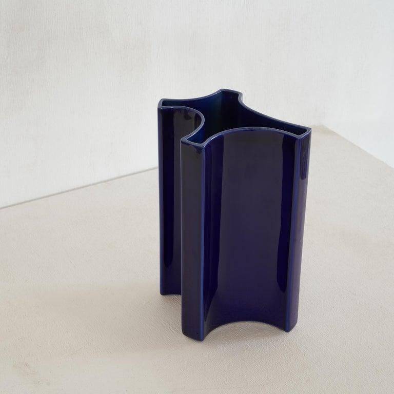 Vase by Angelo Mangiarotti for Fratelli Brambilla