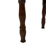 Vintage stool side table design brutalist design 60's oak