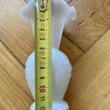 Vintage white opaline vase