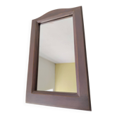 Miroir en bois massif peint