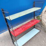 Vintage Tomado Holland Library Wall Shelf