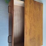 Vintage chest of drawers with splayed legs