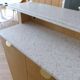 Contemporary bar in solid oak & double terrazzo top - Unique piece