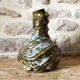 Enamelled ceramic vase T. Basile 1978