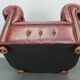 Fauteuil en cuir vintage, Tchécoslovaquie