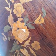 Louis xv style chest of drawers in rosewood marquetry