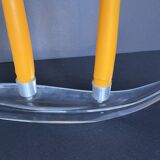 Crystal candle holder