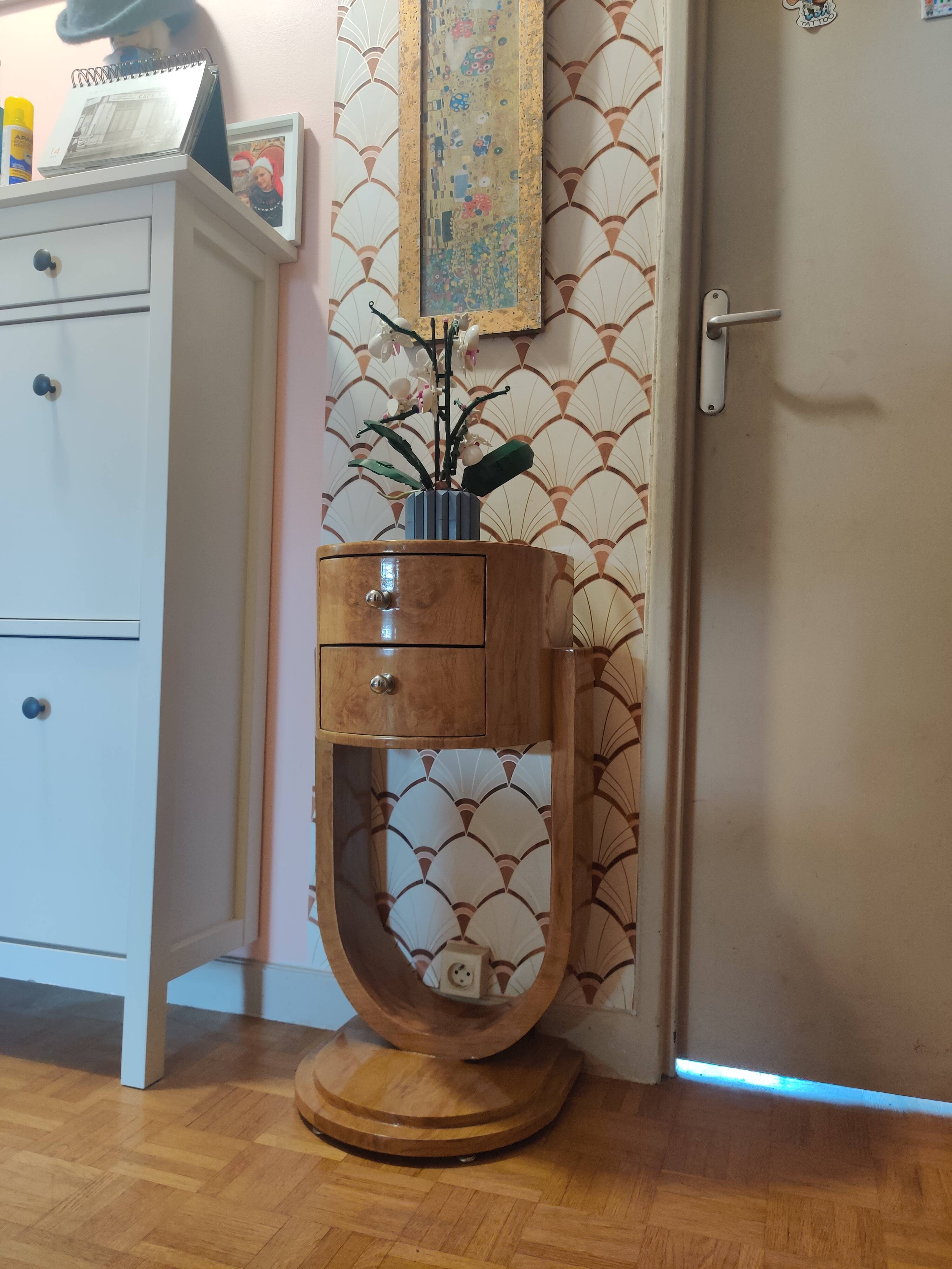 Art Deco bedside table
