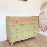 1960s chest of drawers, splayed legs
