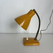 Vintage 1950 bedside lamp for children's desk gum-gutta - 21 cm